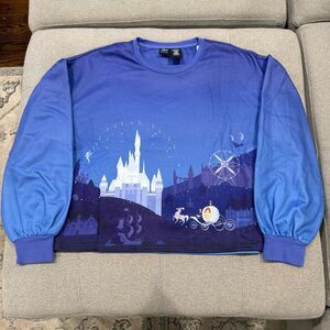 Disney Cinderella Castle Womans Top by Ashley Taylor for Her Universe Sz L NWOT
